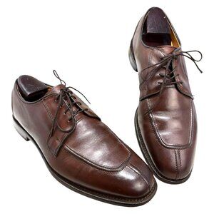 Allen Edmonds Hancock 8464 Brown Leather Split Toe Blucher